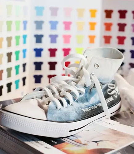 Bedruckbare Chucks-Schuhe, textile Werbemittel für einen individuellen und trendigen Look