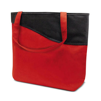 Joytextasche Lille: Einkaufstasche mit Bodenfalte und Reißverschluss. Leichtes, reißfestes Premium-PP Non-woven Material.