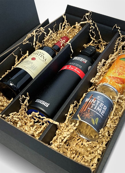 Weinbox, Mitarbeitergeschenk und Werbemittel für besondere Wertschätzung und Markenpräsenz