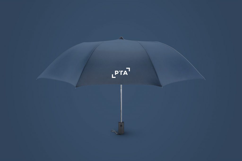 PTA Werbegeschenk Regenschirm