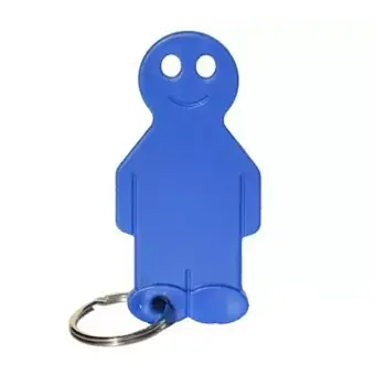 Einkaufswagenlöser mit Schlüsselring für einfache Nutzung