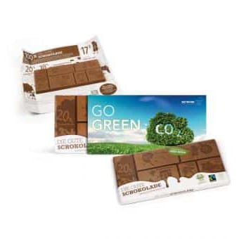 Gute Schokolade von Plant-for-the-Planet, Baum pflanzen Aktion