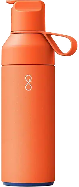 Nachhaltige Ocean Bottle 500ML in Orange GO
