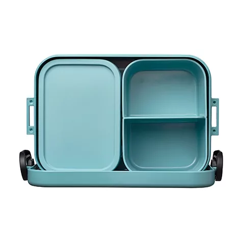 Offene Mepal Lunchbox Bento in Nordic Green Ansicht