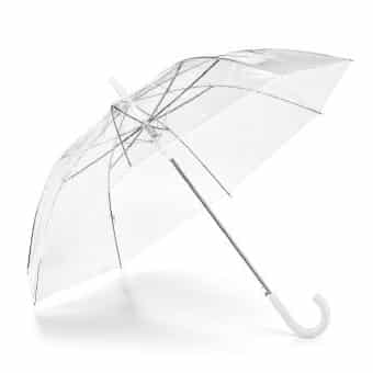 Nicholas. Transparenter automatischer Regenschirm aus POE.
