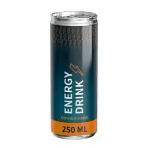 250ml Energy Drink in Alu Dose mit Koffein und Taurin
