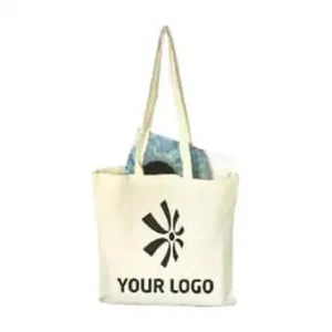 Klassische Baumwolltasche (110 g/m²) mit langen Henkeln