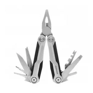 NEO-Tool Multifunktionswerkzeug mit Edelstahlgriffen. Modernes Design, matt gestrahlt und Kunststoff-Griffzonen für anspruchsvolle Anwender.