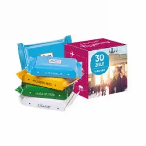 Individuell bedruckbare 5er Werbeverpackung Ritter SPORT Mini-Schokolade, FSC®-zertifizierter Karton
