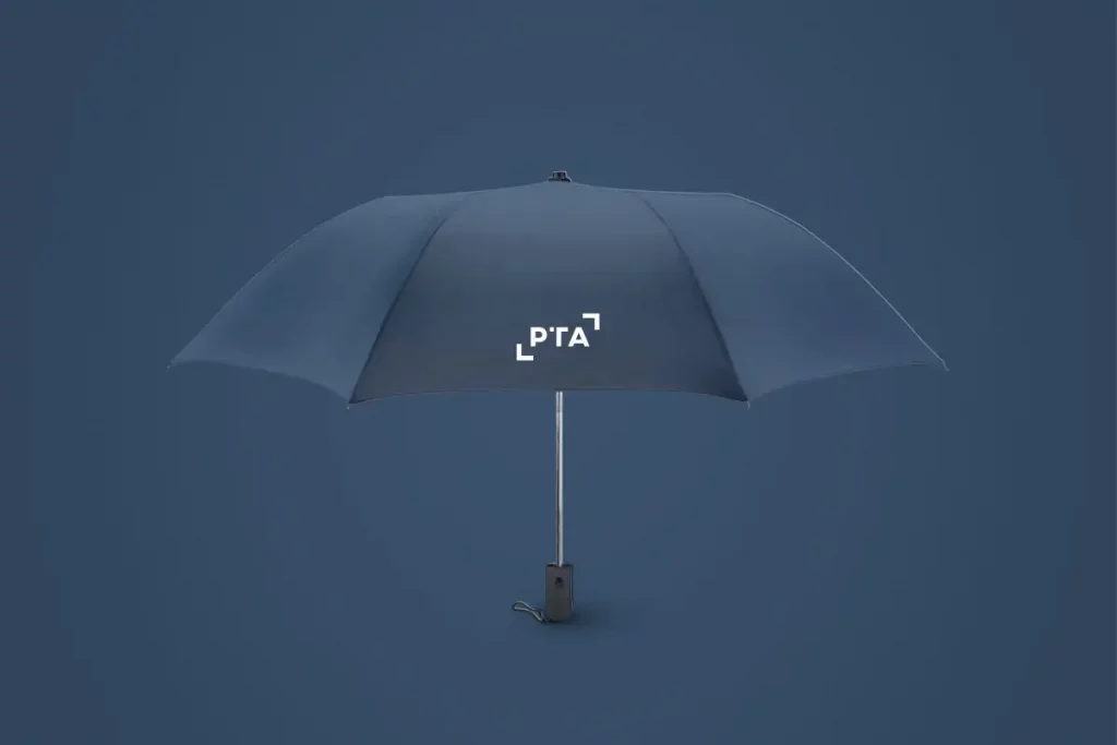 PTA Werbegeschenk Regenschirm