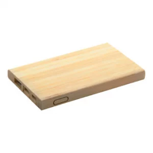 Bambus Powerbank 4000mah USB-C-Anschluss